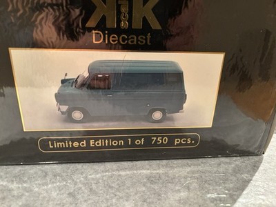 KK-Scale Ford Transit Transporter 1:18 limitiert Modellauto