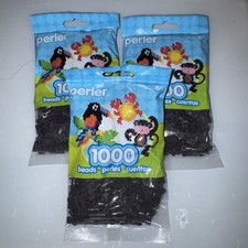 Perler Beads 1,000/Pkg-Cocoa - 3 Pack