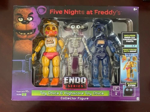Five Nights at Freddy's Endo Series 2 Toy Chica & Highscore Toy Chica IN HAND