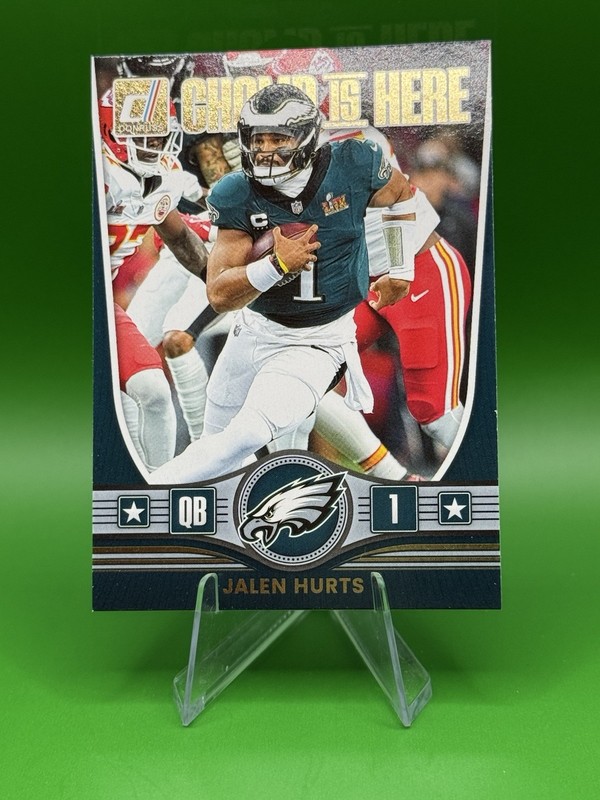 2025 Donruss #CIH-JHS Jalen Hurts Champ is Here