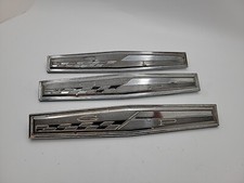 3x 1963 Grand Prix Fender Emblem Badge Pontiac Oem 1960s Original 4884344-s