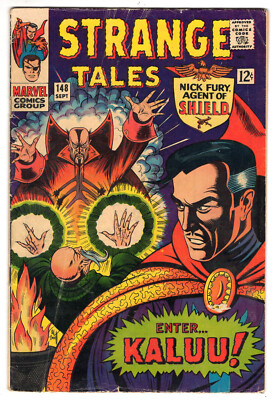 Strange Tales #148 Very Good Minus 3.5 Dr Strange Origin Of Ancient One 1966