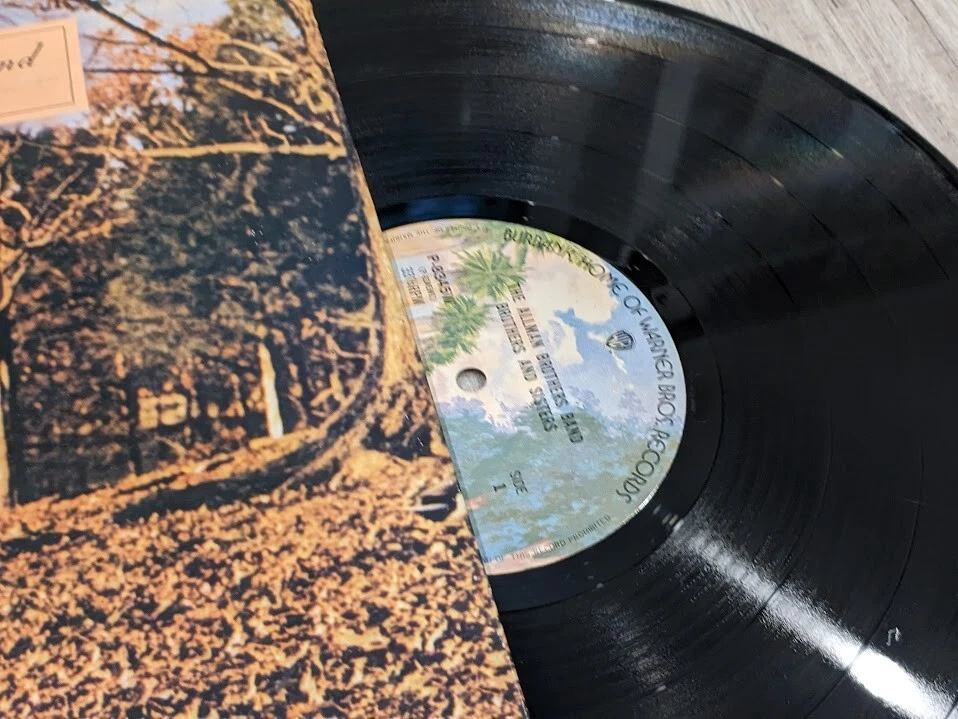 The Allman Brothers Band Brothers And Sisters LP Vinyl Record 1973 P-8345W Japan - Image 2 of 4