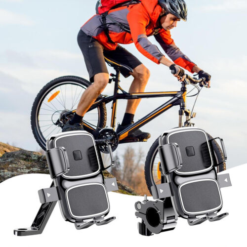 Universal Bike Cell Phone Holder Motorcycle Mirror Mount Holder Handlebar New
