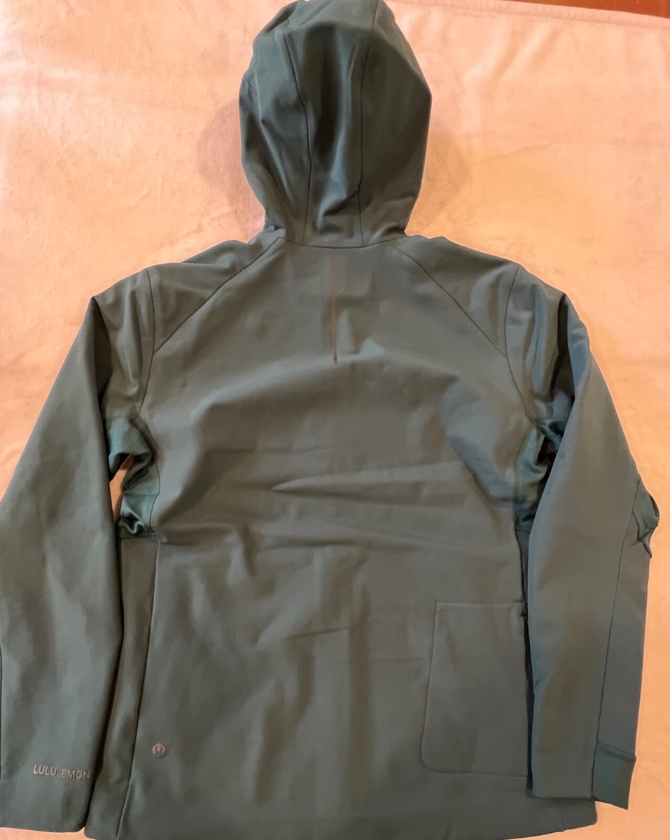 Lululemon Cross Chill Jacket Repel Shell Jasper Green Men's Size