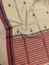 Cotton Khaddi Saree Jamdani Sarees