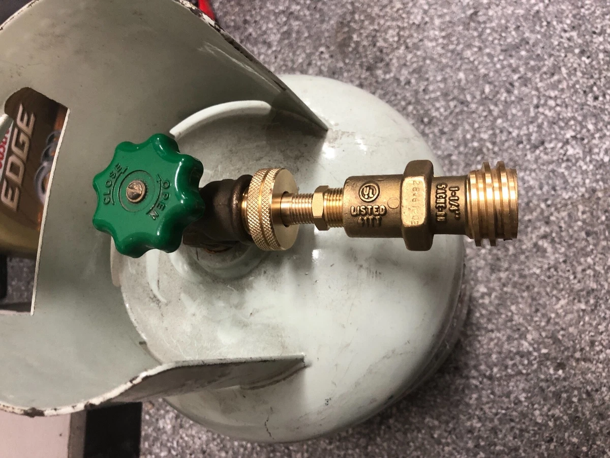 Forklift gas coupling to suit 9KG BBQ bottle | eBay