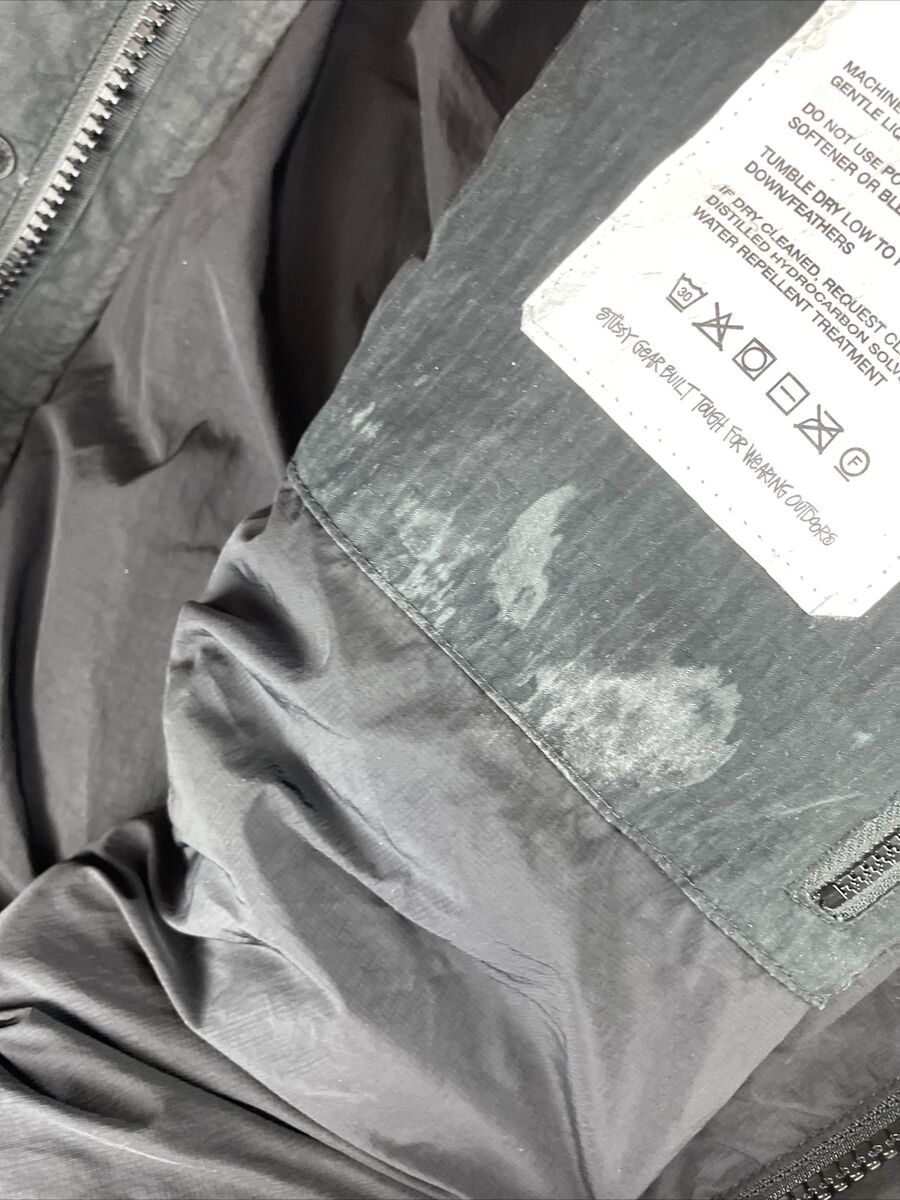 Stussy Ripstop Down Puffer Jacket Black size XL | eBay Stussy Ripstop Down Puffer Jacket Black size XL | eBay