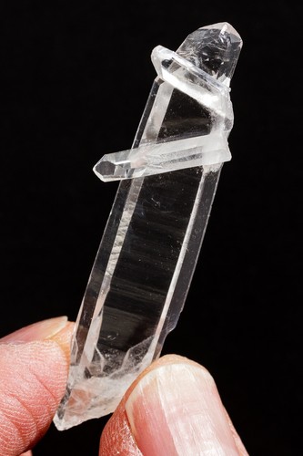 Quartz Crystal Points Clear Lemurian Crystals Colombia 3 pcs. 51-57mm H1382 - Picture 12 of 15