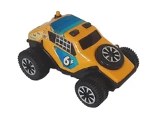 Vintage Yellow Tonka #6 Dune Buggy Metal Die Cast Toy Made In Japan 