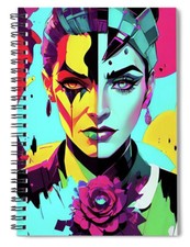 Eve Spiral Notebook Blank Notebook Lined Journal 8 x 6 Notebook