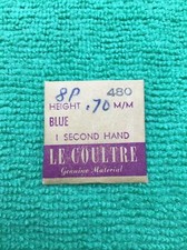 Jaeger Lecoultre Watch Blue Second Hand, 8P