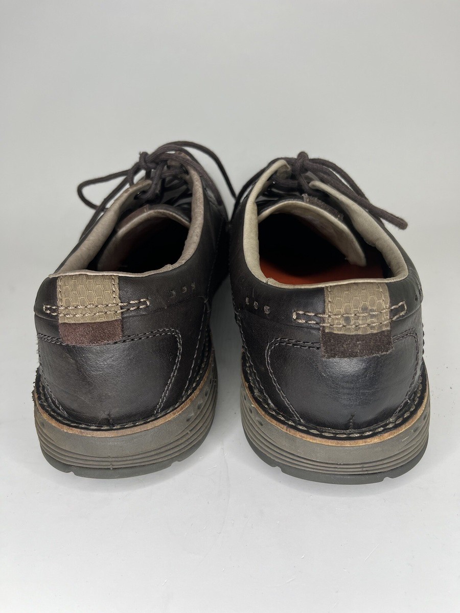 Merrell Espresso Lace Up Casual Shoes Size 14 Mens Merrell Shoes Mens Size 14 Espresso Brown Leather Lace Up  main image 3