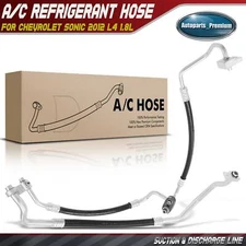 New A/C Suction and Discharge Assembly for Chevrolet Sonic 2012 L4 1.8L 96869550