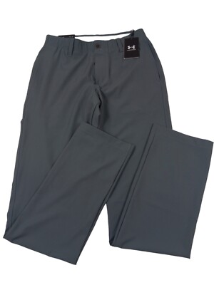 Under Armour UA Drive Mens Golf Pants 30x34 Gray Straight Storm