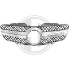 DIEDERICHS Kühlergitter passend für Mercedes-Benz SL R230 chrom/schwarz DIEDERICHS Kühlergitter passend für Mercedes-Benz SL R230 chrom/schwarz