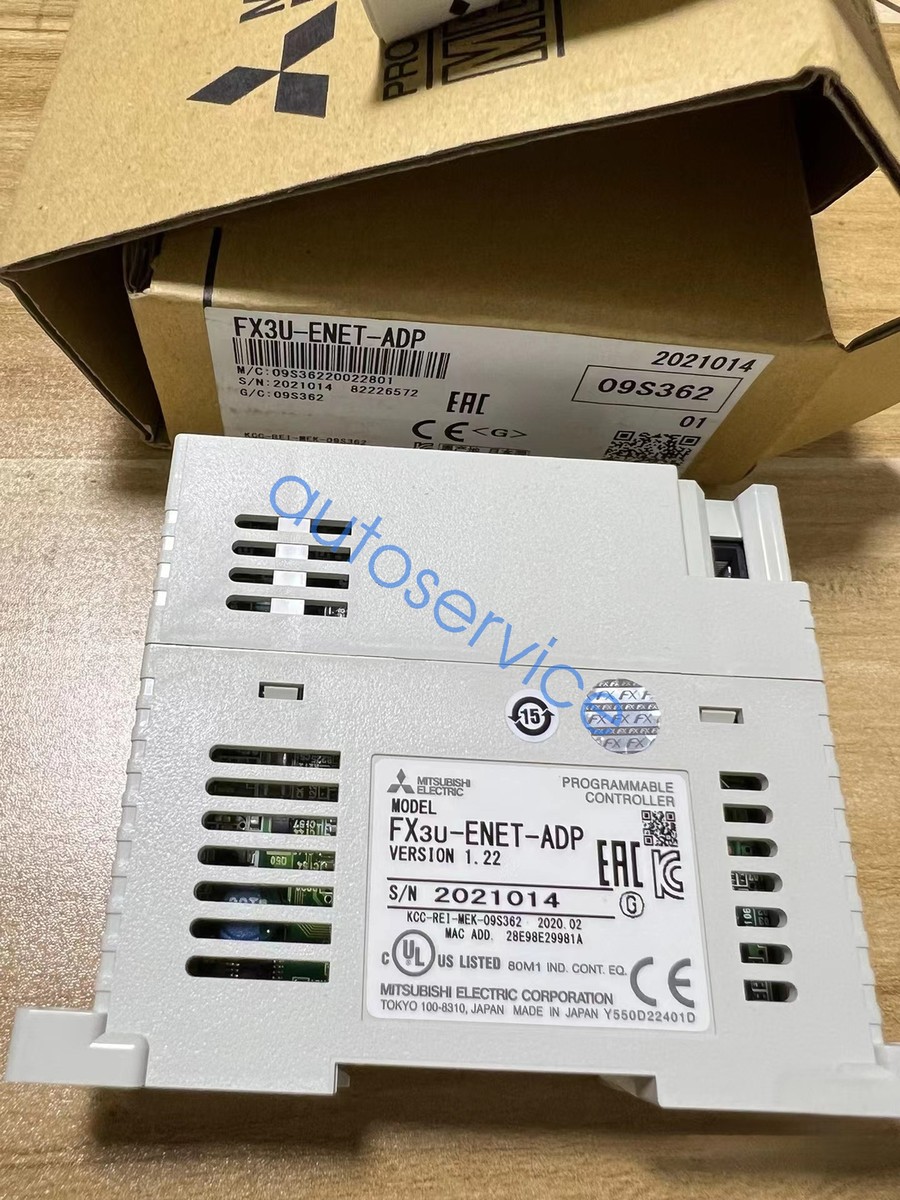 cxNew Mitsubishi FX3U-ENET-ADP PLC Module FX3U-ENET-ADP By Fedex