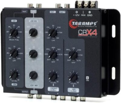 Taramp's Crx4 Compact 4 Channel Car Audio Crossover With Custom