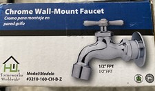 Wall Faucet 1/2" F Chrm By Homewerks Worldwide Mfrpartno 3210-160-Ch-B-Z