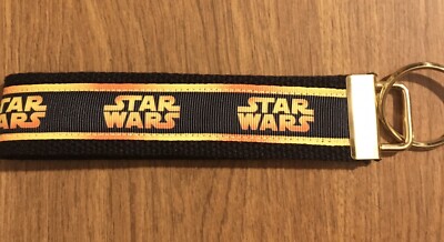 Star Wars key fob holder wristlet keychain zipper pull