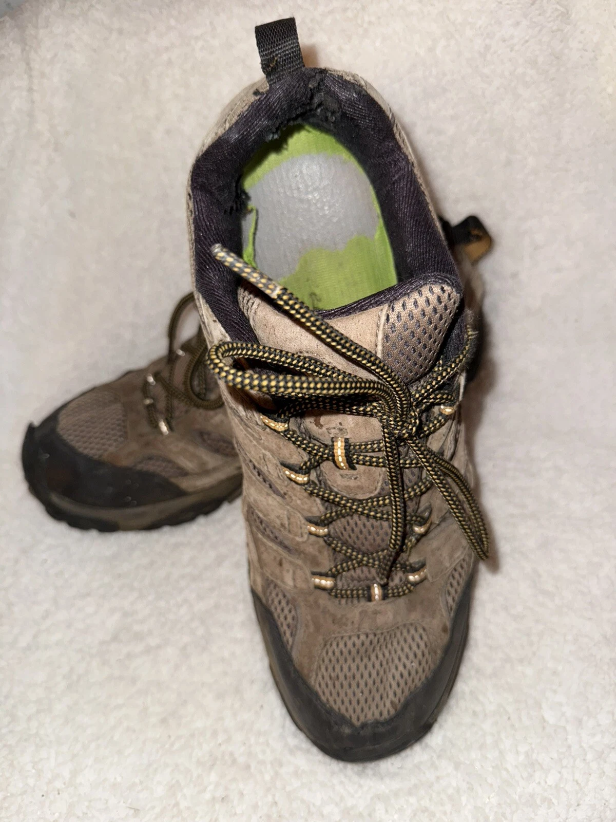 merrell moab 2 ventilator hiking used fair shoes