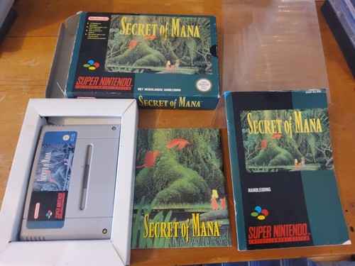 Super Nintendo SNES Secret of Mana Complete In Box With Manual Insert And Map - Picture 9 of 16