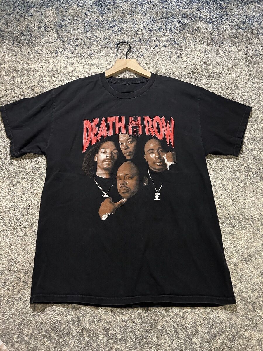 Death Row 2 Pac Dr. Dre Snoop Dogg Suge Knight T-Shirt Men's Death Row 2 Pac Dr. Dre Snoop Dogg Suge Knight T-Shirt Men's