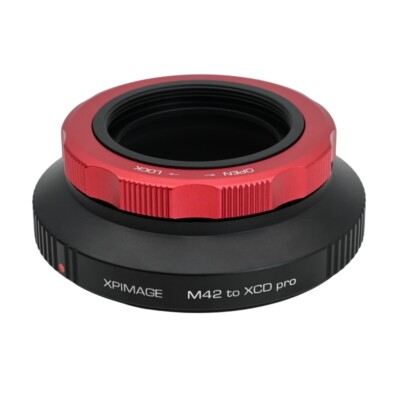 XPimage Lock Lens Adapter for M42 Screw Lens to Hasselblad XCD X1D X2D Camera