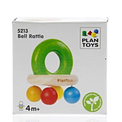 plan toys bell rattle