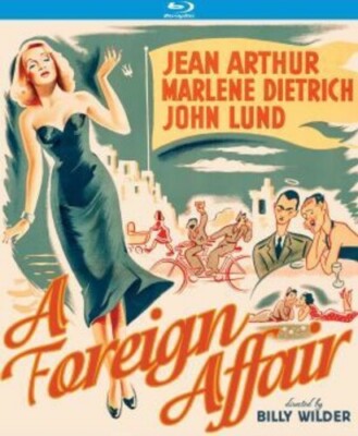 BLU-RAY A Foreign Affair (1948) NEW Jean Arthur, Marlene Dietrich