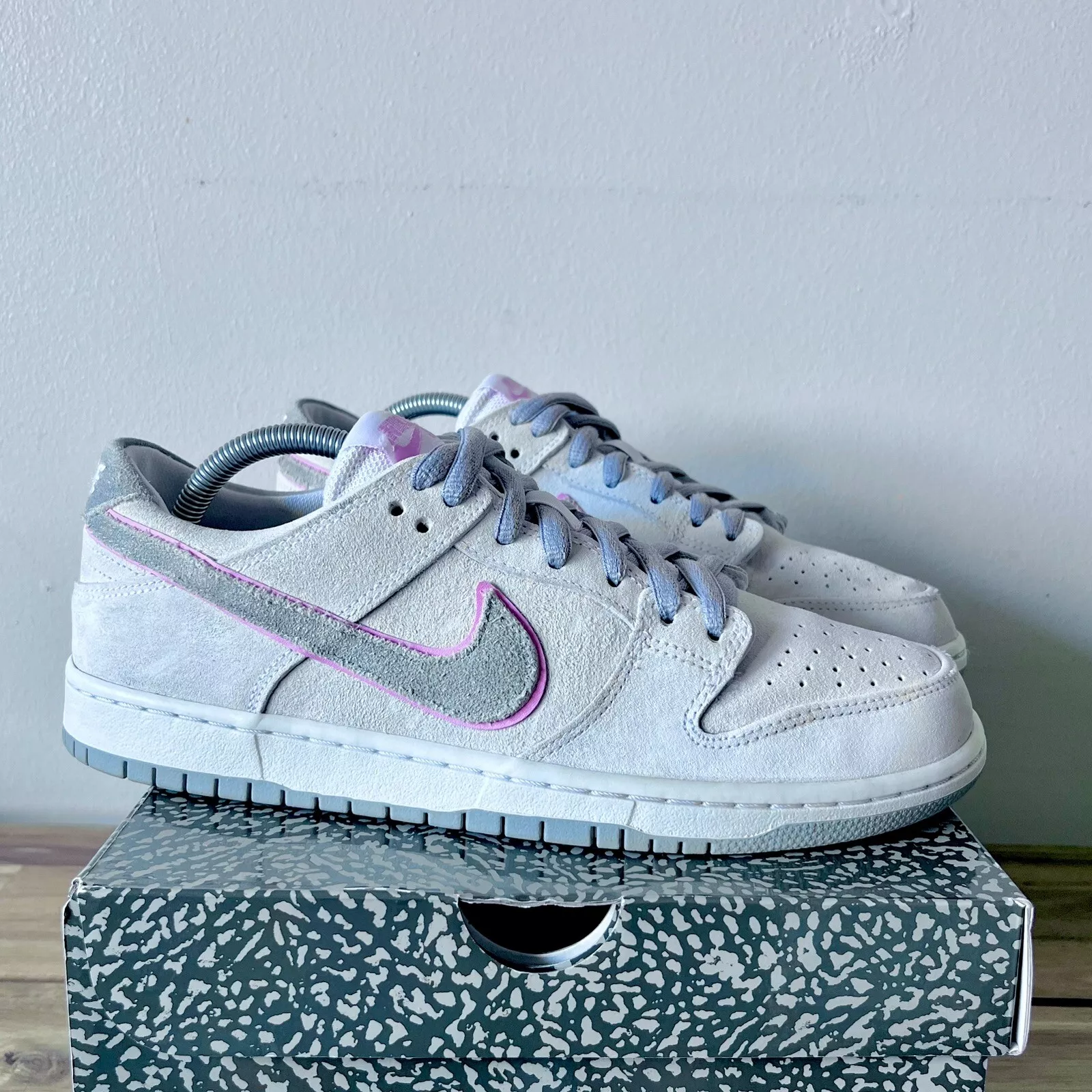 NIKE AIR ZOOM DUNK LOW SB ISHOD WAIR ROSE PARFAIT SUPRÊME TAILLE HAUTE 9,5 NDS 2017
