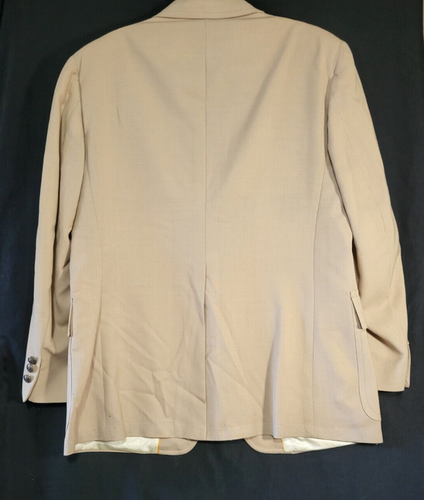 Vintage Botany 500 Tan Blazer (See Description for Size Chart) Size Medium - Picture 2 of 8