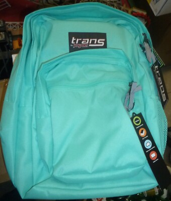 trans jansport backpack teal