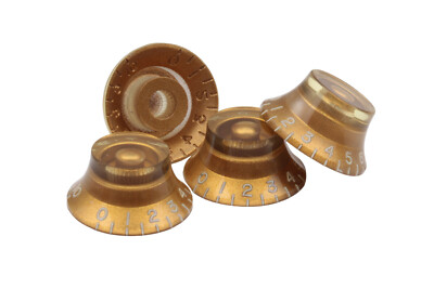 Tophats Premium Series  Gold, Tint/Wht. Set of 4 fits CTS Potis fits Gibson 