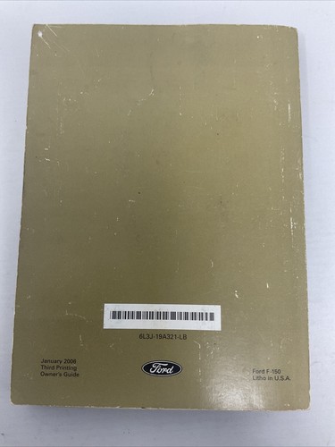 2006 FORD F-150 TRUCK PICKUP OWNERS OPERATORS MAINTENANCE GUIDE MANUAL OEM - Picture 4 of 6