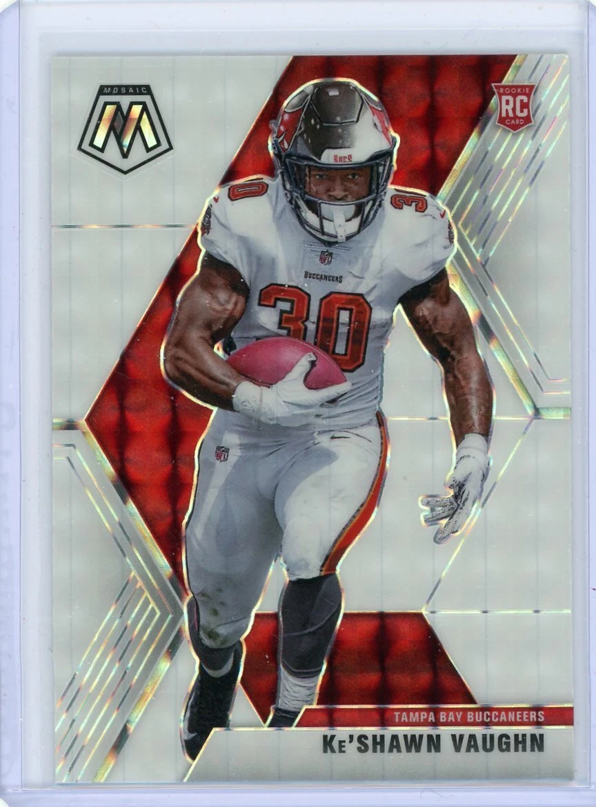 2020 Panini Mosaic Football White Mosaic Prizm Rookie 228 Ke