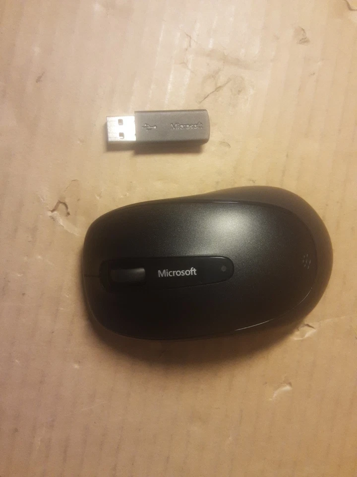 Microsoft Mouse  Model: 1416 Wireless Mouse 2000  + USB RECEIVER - Image 3 of 4
