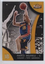2007-08 Topps Finest Gold Refractor 23/25 Marco Belinelli #93 09is
