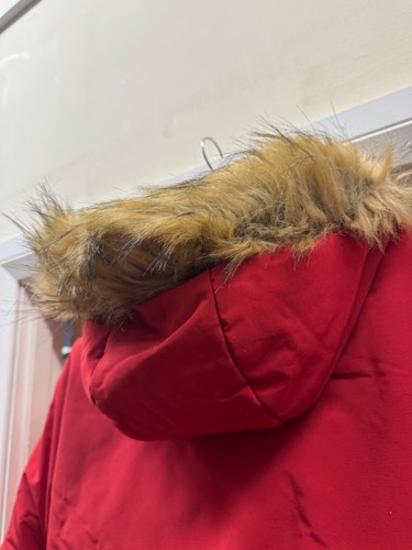 RED, CLASSIC VOGUE, FASHION CLASS, GOOSE DOWN JACKET OR COAT *NEW* SIZE XL - Afbeelding 6 van 14
