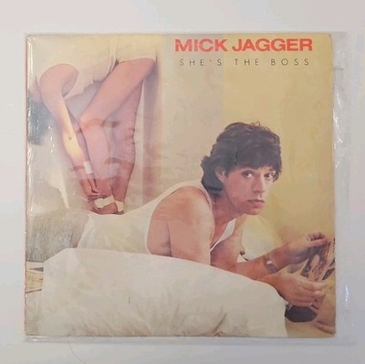 Mick Jagger Shes The Boss Vinyl LP Columbia 1985 FC 39940 Vintage Rolling Stones