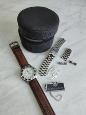 Vintage TAG Heuer 2000 38mm Quartz Mens Dive Watch WM1111 Box Tags New Gaskets