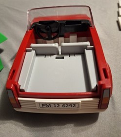 Playmobil 6292 Add-On Pizza Delivery Car 6392 driver rare sets 1988 Germany