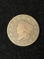 1820 large cent