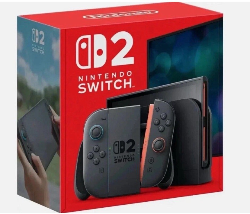 Nintendo Switch 2 - System Console Handheld (Blue Red) - New in Box