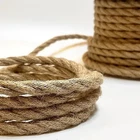 16.4ft Twisted Cloth Covered Wire, Vintage Style Braided Cord, Antique Lamps 5m