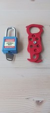 Lock Out Vorhängeschloss und Hasp Elektrisch Mechanisch Wartung Sicherheit LOTO