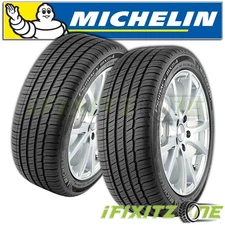 2 Michelin Primacy MXM4 235/40R19 96V Tires, 55K Mileage, All Season, 500AA