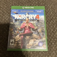 Farcry 4 Microsoft XBox One Walmart Limited Edition Ubisoft Tested and Working