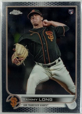 topps MLB メジャーリーグ SAMMY LONG 直筆サインカード 2022 Topps Chrome Sammy Long Rookie #59 RC | eBay
