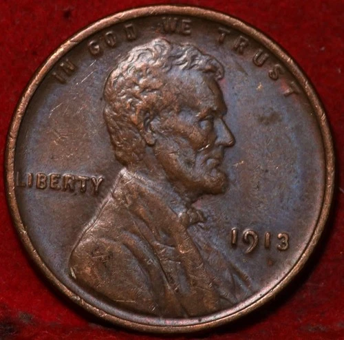 1913-P Lincoln Wheat Cent — photo from the most recent tracked eBay sale